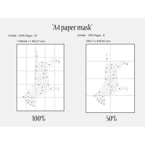 DGEmily Geometric Bull Terrier Wall Art | Large-Scale | Custom Sizes!! - Picture 4 of 4